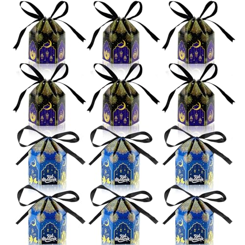 PEUTIER-12pcs-Eid-Mubarak-Boxes-Ramadan-Mubarak-Gift-Boxes-Small-Goodie-Present-Boxes-Muslim-Candy-Treat-Boxes-for-Ramadan-Festival-Party-Supplies-Eid-Decoration2-Styles