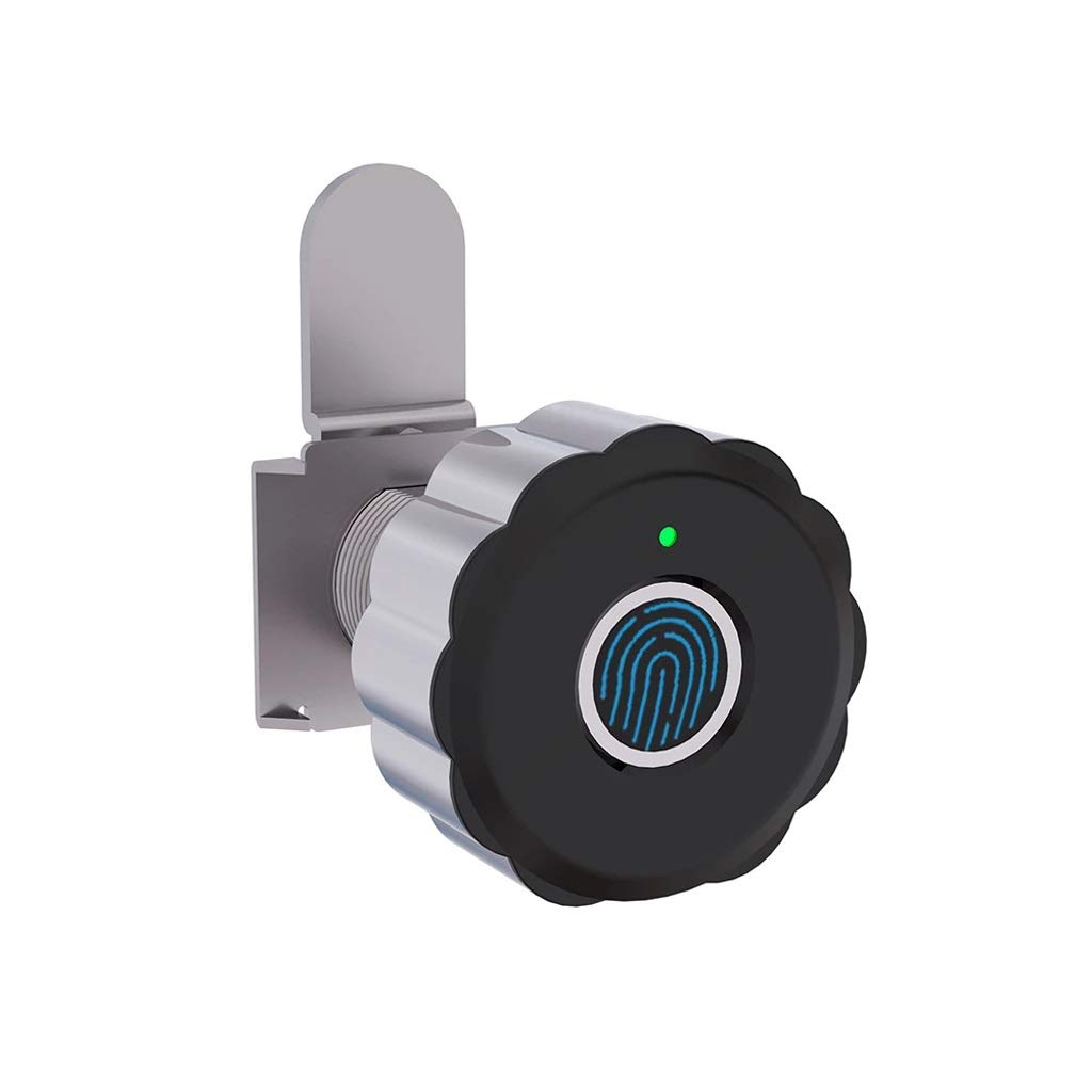Mini cerradura de gabinete de huellas dactilares sin llave, cerradura eléctrica biométrica para cajón de gabinete, buzón fuerte, buzón, pequeño regalo