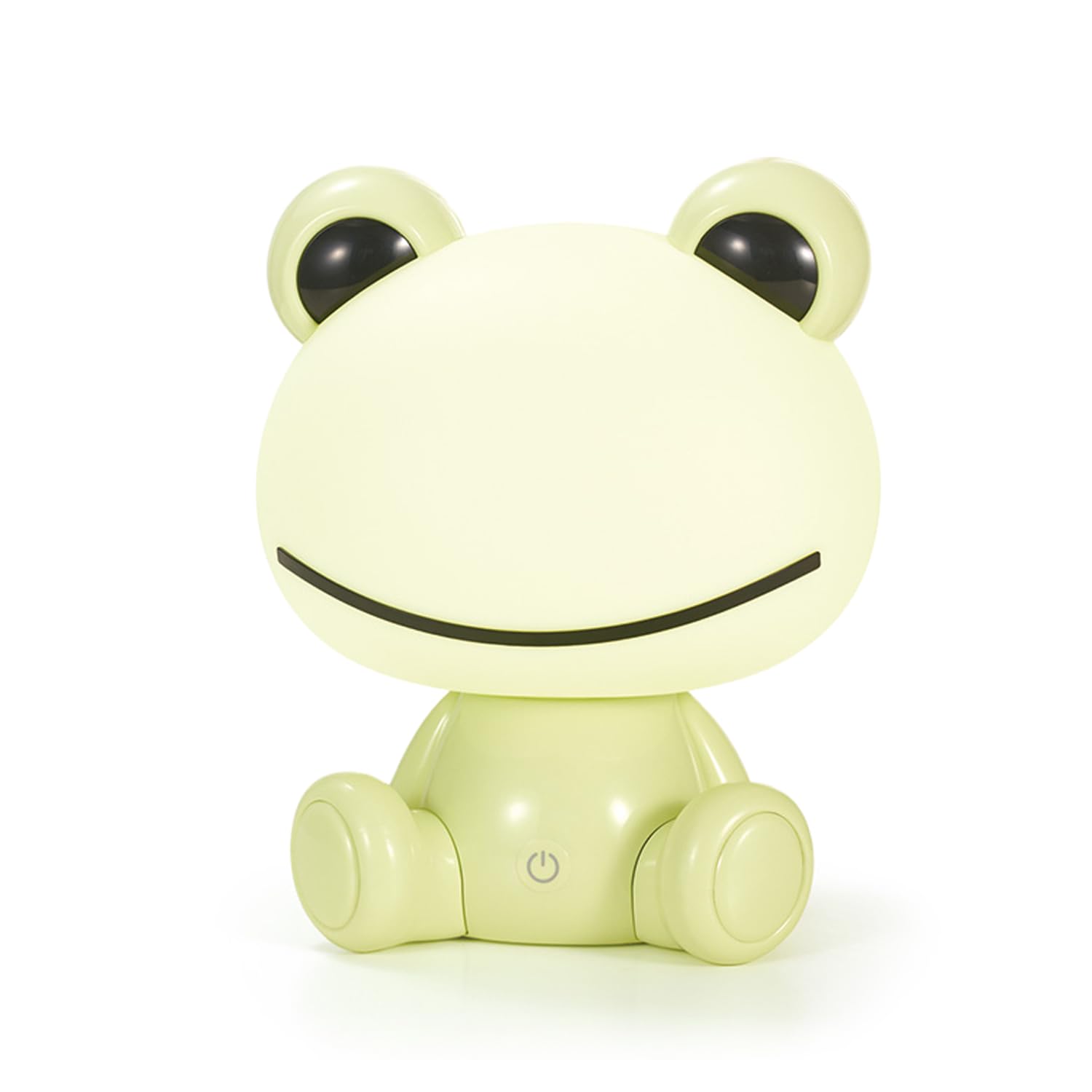 Lampe LED de table grenouille USB 20x17x25cm en ABS et PP