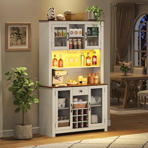Soporte de vino freestanding para 9 botellas blanco miniatura 3