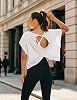 Top de Entrenamiento denking para Mujer, 100% Algodón, con Espalda Abierta 3