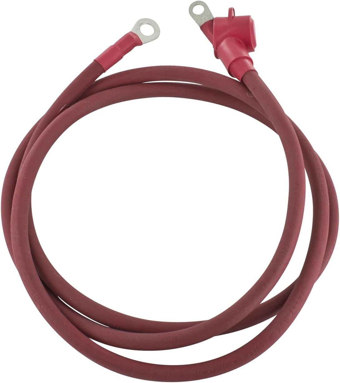 Powermaster - Alt Charge Wire 4g 5 ft 5/16 & 1/4 Eyelet