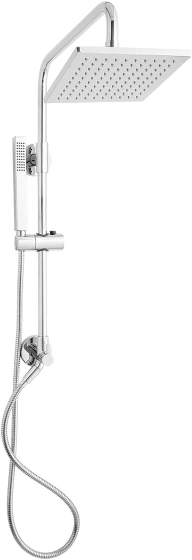 Speakman WS-3005 Neo ShowerSlide Adjustable Shower Slide Bar, 5'' Riser, Polished Chrome