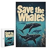 【Une pièce mémorable】 : faites plaisir et défiez votre famille et vos amis en reconstituant cet incroyable puzzle de Save The Whales 1000 PCS. Ramenez à la maison des heures de plaisir et de divertissement que tout le monde appréciera.