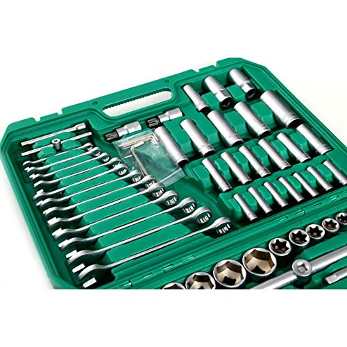 KIT SET HERRAMIENTA CAJA COMPLETA DE 216 PIEZAS CLAVE COMPÁS KEY TORX HERRAMIENTAS TORX BUSSOLOTTI INSERTOS