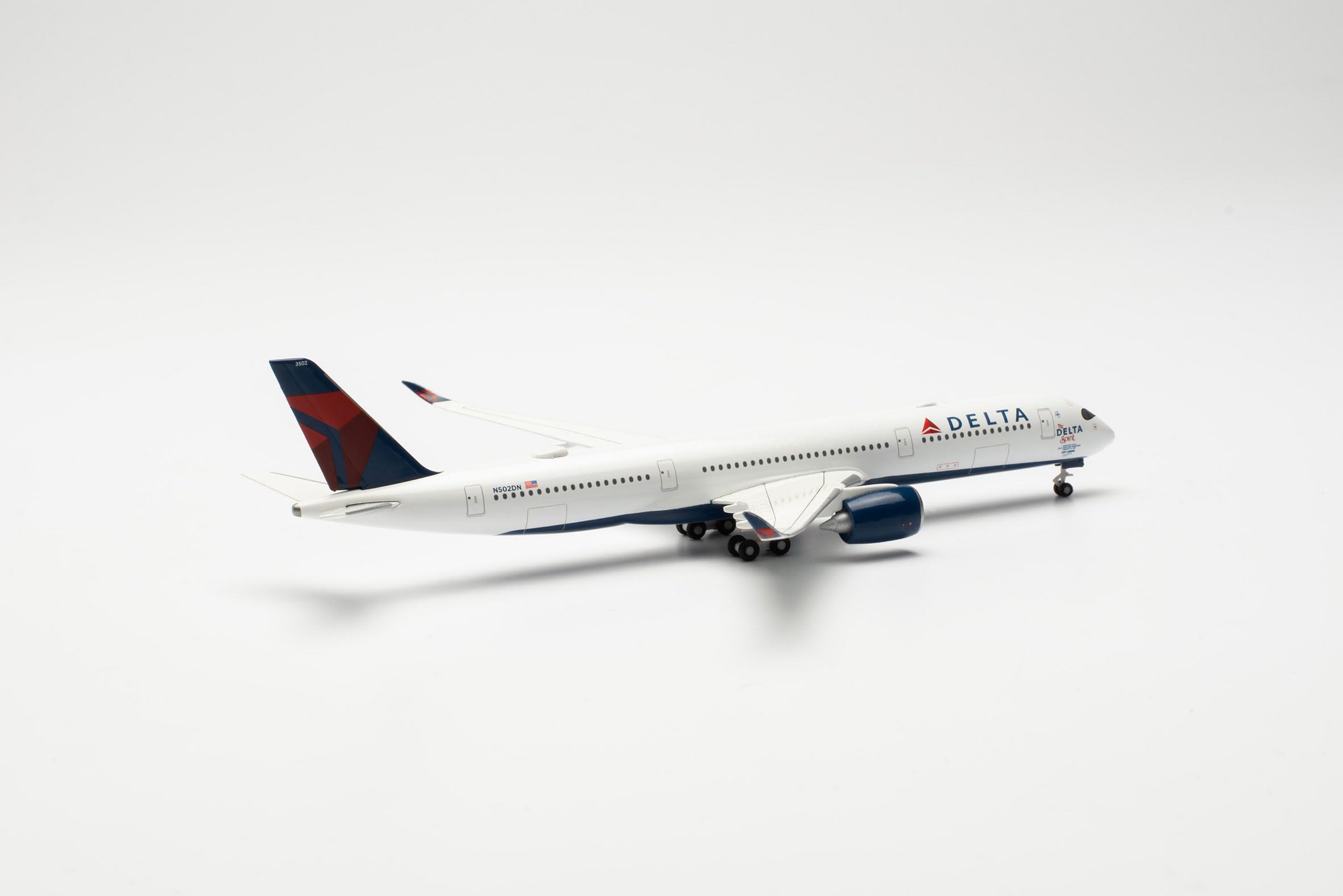 航空機・ヘリコプター herpa 1/500 Delta A350-900 herpa Delta Airlines Airbus A350-900 The Delta Spirit - N502DN 1
