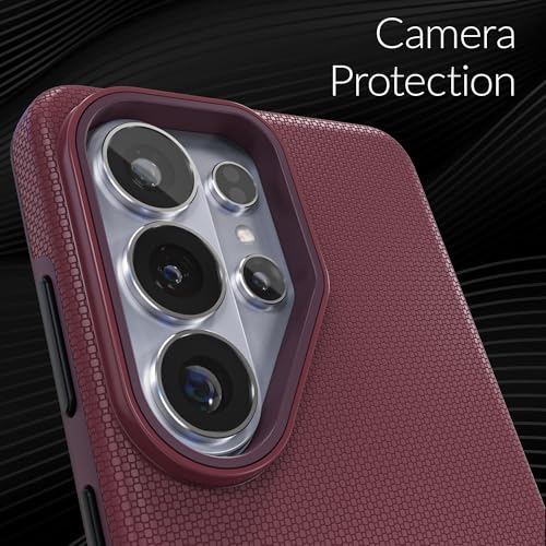 Image of Crave for Samsung Galaxy S26 Ultra Case, Compatible with MagSafe Shockproof Protection Dual Layer Case for Samsung Galaxy S26 Ultra (6.9 inch) - Berry