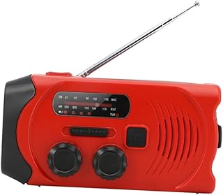 Hoement Rádio De Manivela Mini Lanterna Recarregável Mini Rádio Tocha De Rádio Vermelho Tocha De Manivela Mini Tocha De Rádio Tocha Ao Ar Livre Mini Lanterna Tocha Ao Ar Livre Rádio