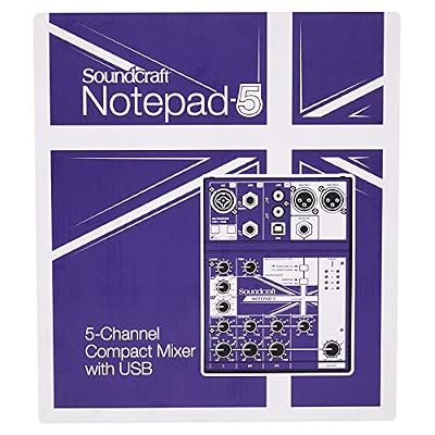 Podcasting Podcast Recording Bundle w/Soundcraft Mixer+Headphones+Mic+Desk Stand
