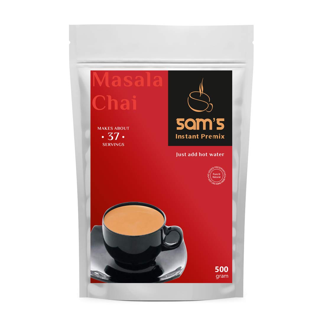 See full amazon price history chart for SAMS Instant Chai Premix Masala 500gm - Regular Sugar - Masala Flavour | Instant Tea | Tea Premix | Masala Tea | Masala Chai | Flavored Tea | Tea Masala Mix SAMS Instant Chai Premix Masala 500gm - Regular Sugar - Masala Flavour | Instant Tea | Tea Premix | Masala Tea | Masala Chai | Flavored Tea | Tea Masala Mix (B07SVPBS22) Amazon Price History, Amazon Price Tracker