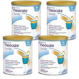Neocate Junior, Unflavored, 14.1 oz / 400 g (Case of 4 cans)