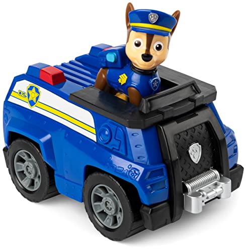 Paw Patrol, Chase’s Patrol Cruiser Vehicle With Collectible Figure, For Kids Aged 3 And Up #TOP3