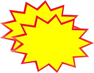 30pcs Mini Explosion Stickers Removable Price Labels for Wedding and Girls Crafts Party Favors