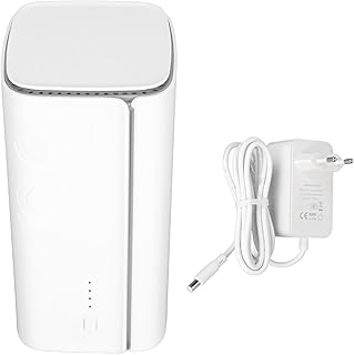 Roteador WiFi, Roteador WiFi 5G Com Slot para Cartão SIM, Roteador WiFi 6 de 3,4 Gbps Com Gigabit Ethernet Integrados 8 Antenas de Alto Ganho Desbloqueio de Banda Dupla para