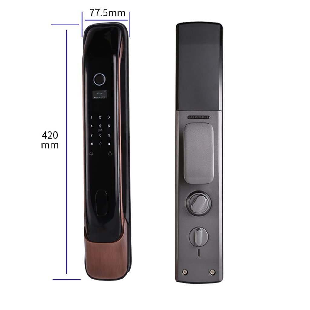 生体指紋 Wifi ロックスマートドアロックパスワード IC カード