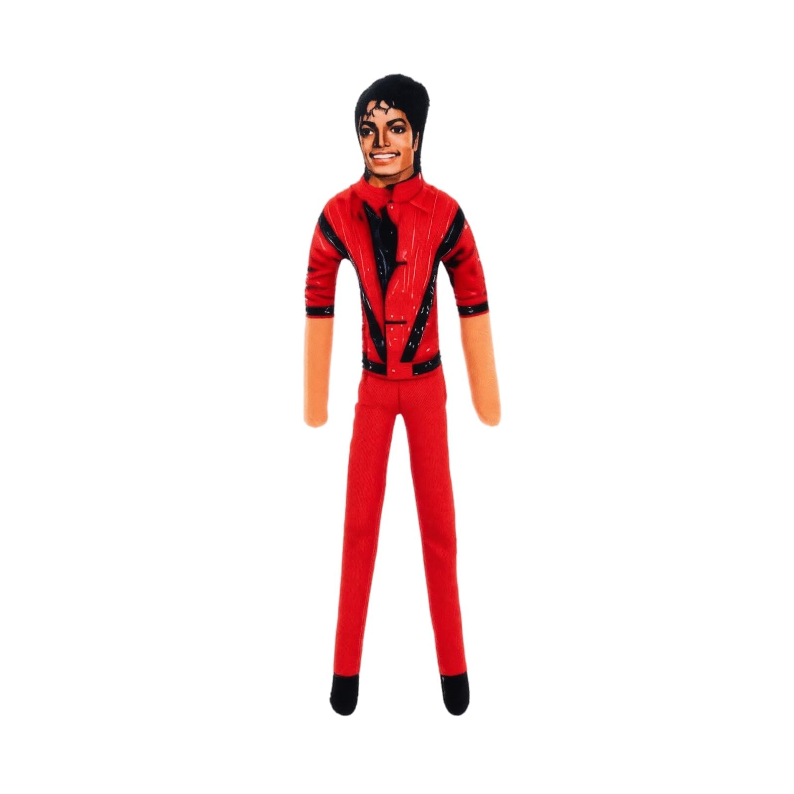 Michaell Doll Mj Plush Toy Pillow King of Music Plushies Pop Cartoon Plushie (A4,28cmX10cm)