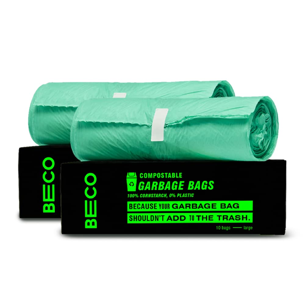 Beco Eco Friendly Compostable Garbage Bags for Dustbin | 20 Pcs | Large 24 X 32 Inches | Pack of 2 (B0C65B4MSQ) Amazon Price History, Amazon Price Tracker