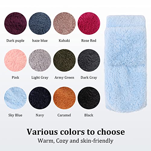 Image of JANGANNSA Fleece Kids Scarf - Warm Winter & Autumn Neck Warmer for Boys & Girls 1-6Y