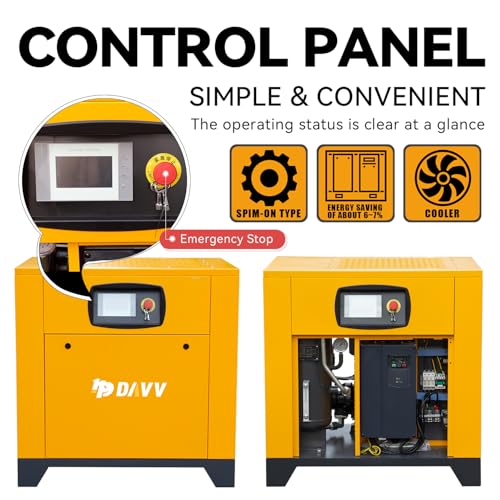DAVV 20HP VSD Rotary Screw Compressor