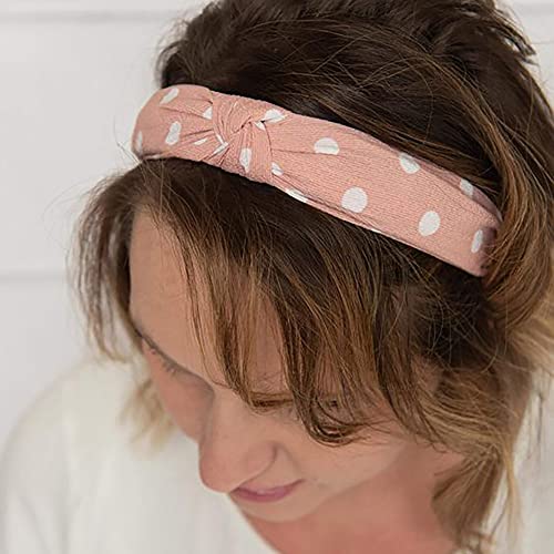 DRESHOW 8 Stück Damen Stirnband Kopfband Haarband Turban Elastische Kopf Wickeln Niedlich Haarschmuck für Mädchen