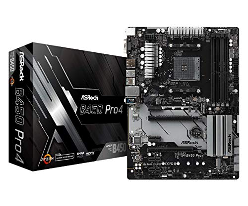 Amazon.co.jp: ASRock Motherboard B450 Pro4 AMD Ryzen AM4