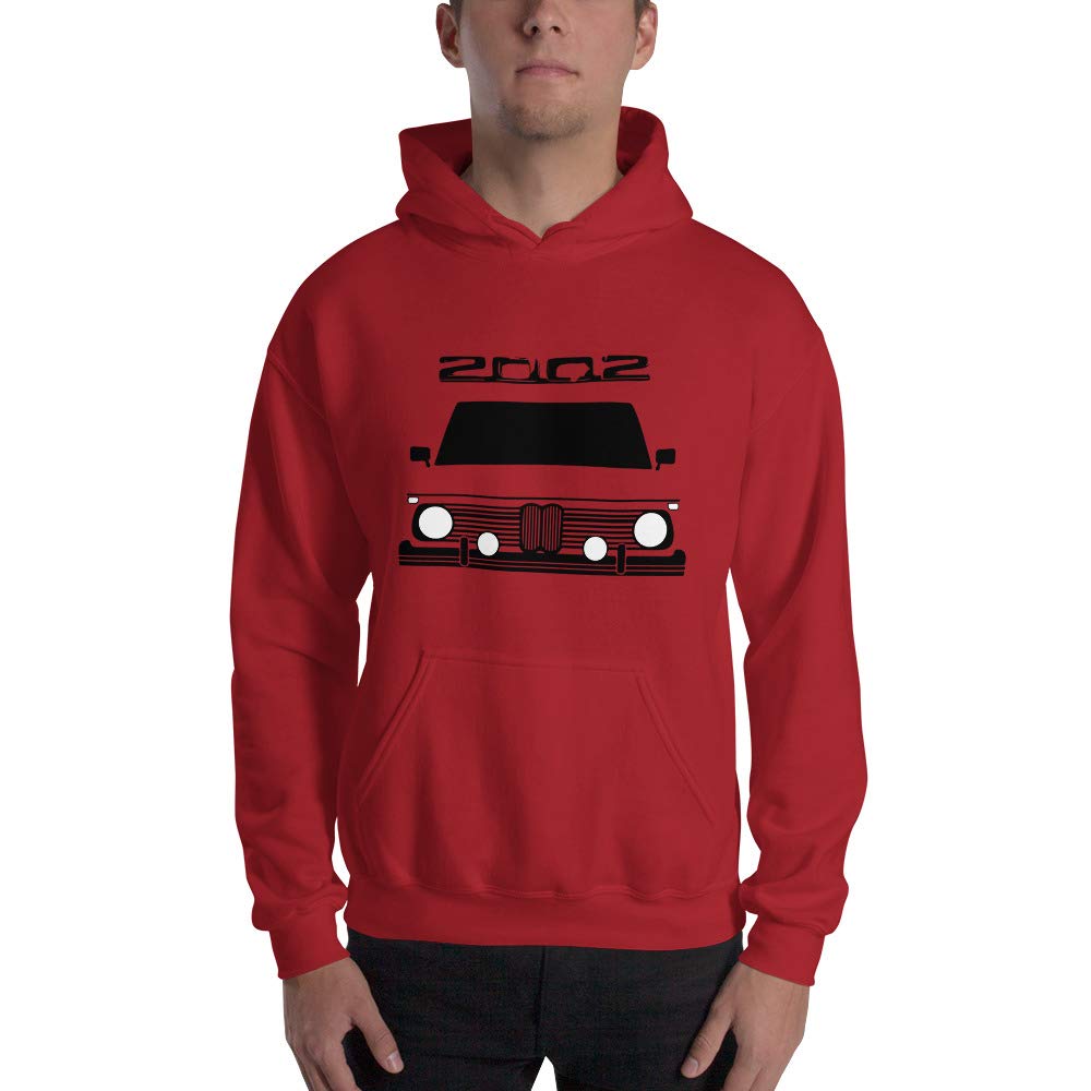 Vintage Beamer 2002 męska bluza z kapturem indygo