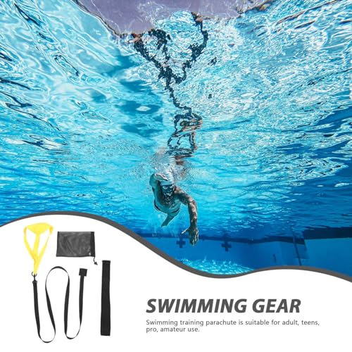 POPETPOP set de entrenamiento con paracaídas de resistencia para natación miniatura 3