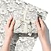Dtiafu Wedding Wrapping Paper Roll - 3D White Floral Design for Valentine's Day Wedding Birthday Holiday Gifts Total 28.5sq.ft