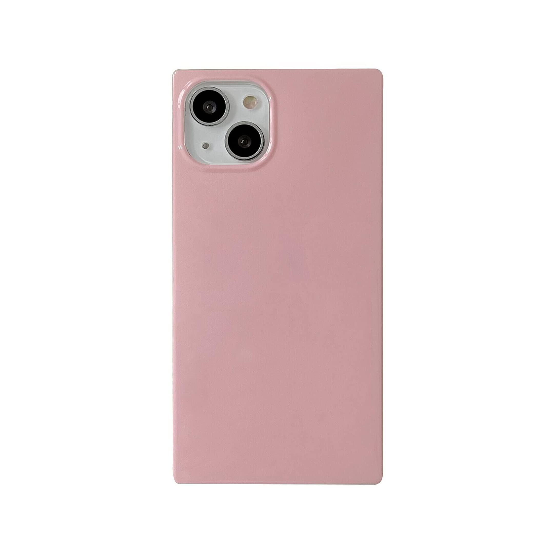 Amazon.co.jp: ブラッシュピンク スクエアケース iPhone 14 Pro Max