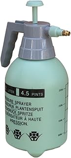 Garden Pump Sprayer, 2L Handheld Pressurized Garden Sprayer for Lawn, Hand Pump Sprayer for Lawn and Garden, Cleaning Pressure Sprayer Garden Sprayer with Extension Pole, Multi-Purpose Sprayer