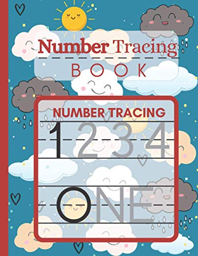 Number Tracing Book: Number Tracing Book for Preschoolers