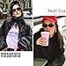 mosanana Retro Oval Sunglasses for Women Small Trendy Narrow Tiny Cute Skinny 2025 Sun Glasses for Small Face 70s Clear Coffee Brown MS52360
