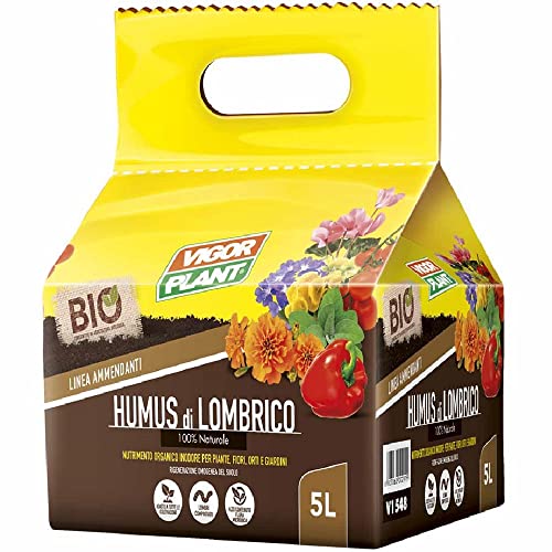 Vigorplant Humus Di Lombrico Ammendante Biologico 5 Lt
