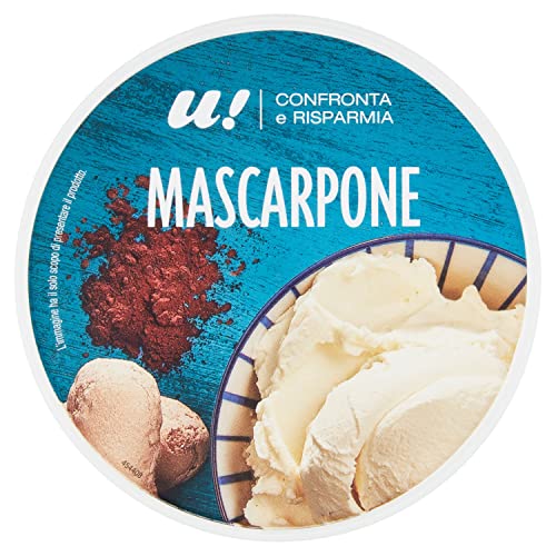U! Confronta & Risparmia Mascarpone Maxi Formato, 500g