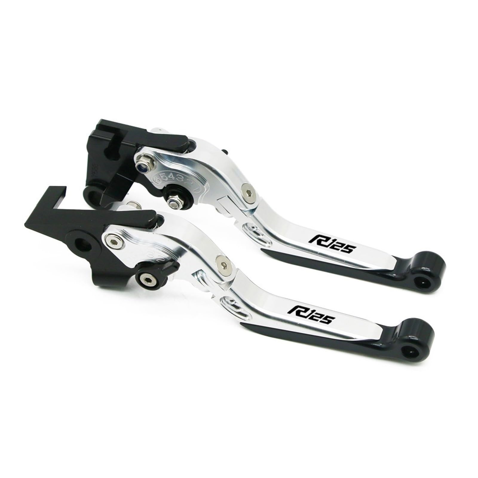 Cfdrstaz E Motorcycl Accessories Adjustabl Folding Xtendabl Brak Compatibl With Yamaha Yzfr125 Yzfr 125 2014-2022(E)
