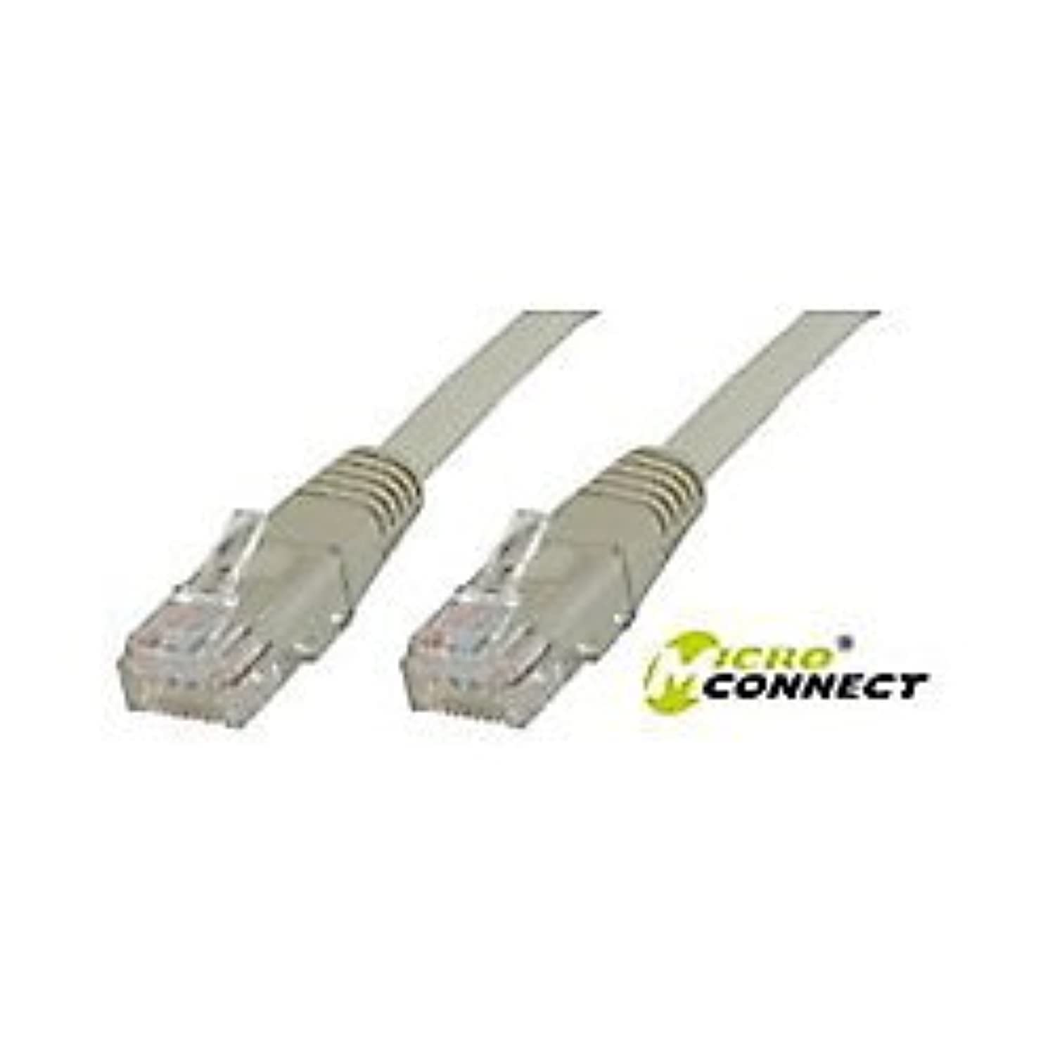 MicroConnect U/UTP CAT6 20M Grey 4 Pack