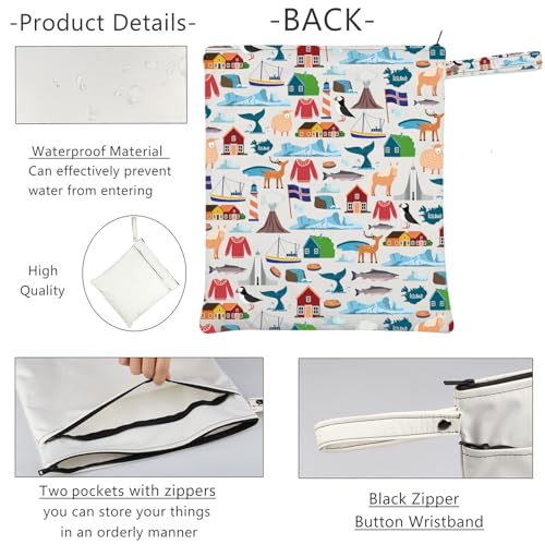 JXGZSO Iceland Travel Gift Next Stop Iceland Cosmetic Bag Iceland Travel Pouch Bag Iceland Vacation Makeup Bag Traveler Gift4