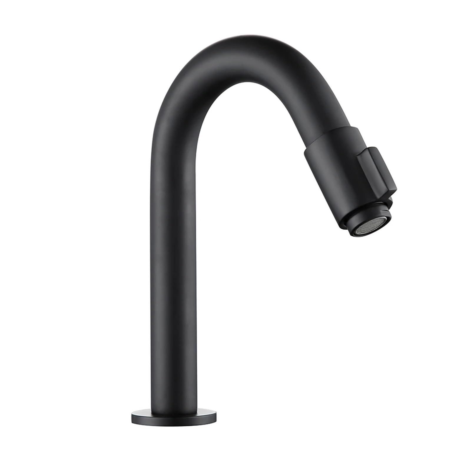 Robinet de cuisine noir mat idéal pour équiper un évier contemporain et épuré