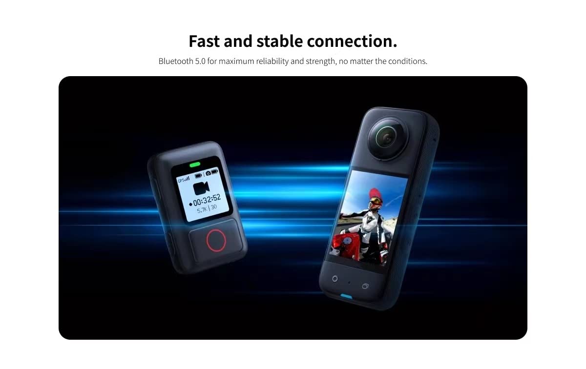 Amazon | for Insta360 X3アクションカメラリモコンfor Insta360 X3 