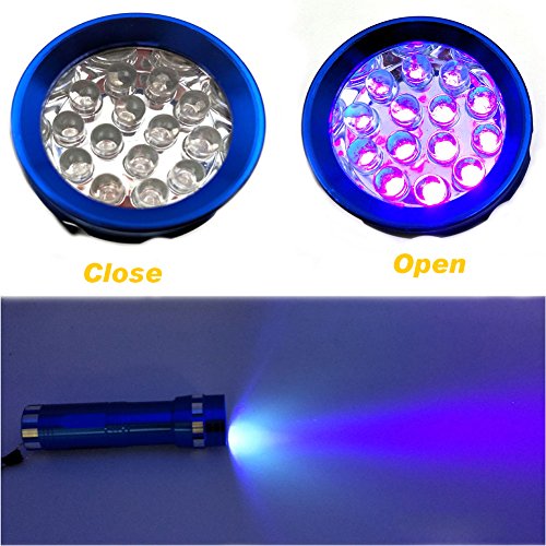 14 LED flash luce rilevatore di perdite rilevatore...