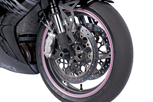 Puig Bande autocollante réfléchissante pour Jantes 6 m Rose