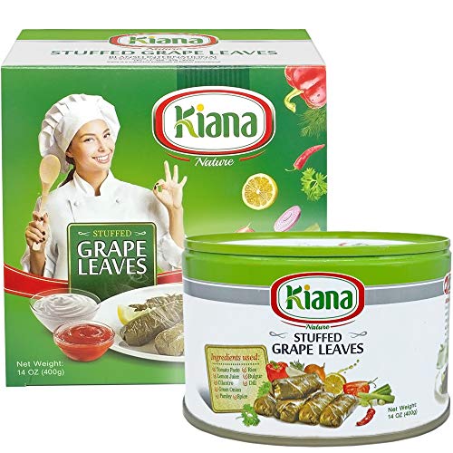 Kiana - Premium Stuffed Grape Leaves, 14 Oz (400g), Ready to Serve - Thumbnail 2