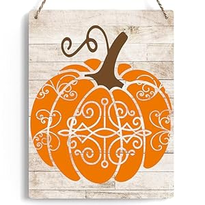 Retro Pumpkin Wood Sign Decoration Fall Pumpkin Harvest Wooden Signs Rustic Hanging Plaque Home Wall Art 8" x 10" Sign Wall Decor for Farmhouse Home Kitchen Retro Pumpkin Wood Sign Decoration Fall Pumpkin Harvest Wooden Signs Rustic Hanging Plaque Home Wall Art 8 x 10 Sign Wall Decor for Farmhouse Home Kitchen