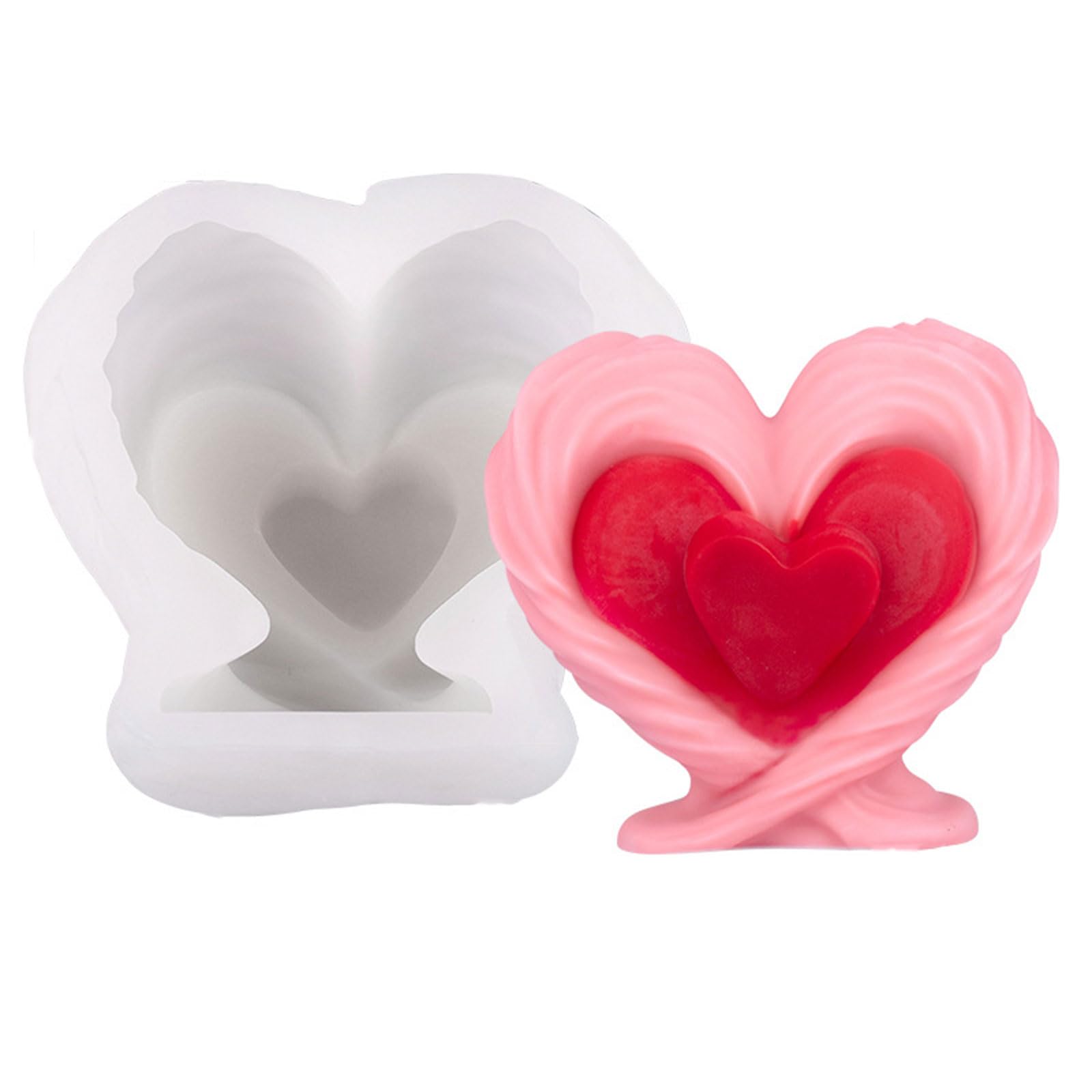 YROHGKPN Food Grade Heart for Aromatherapys Creation and Anniversary Decorations Heart Designs