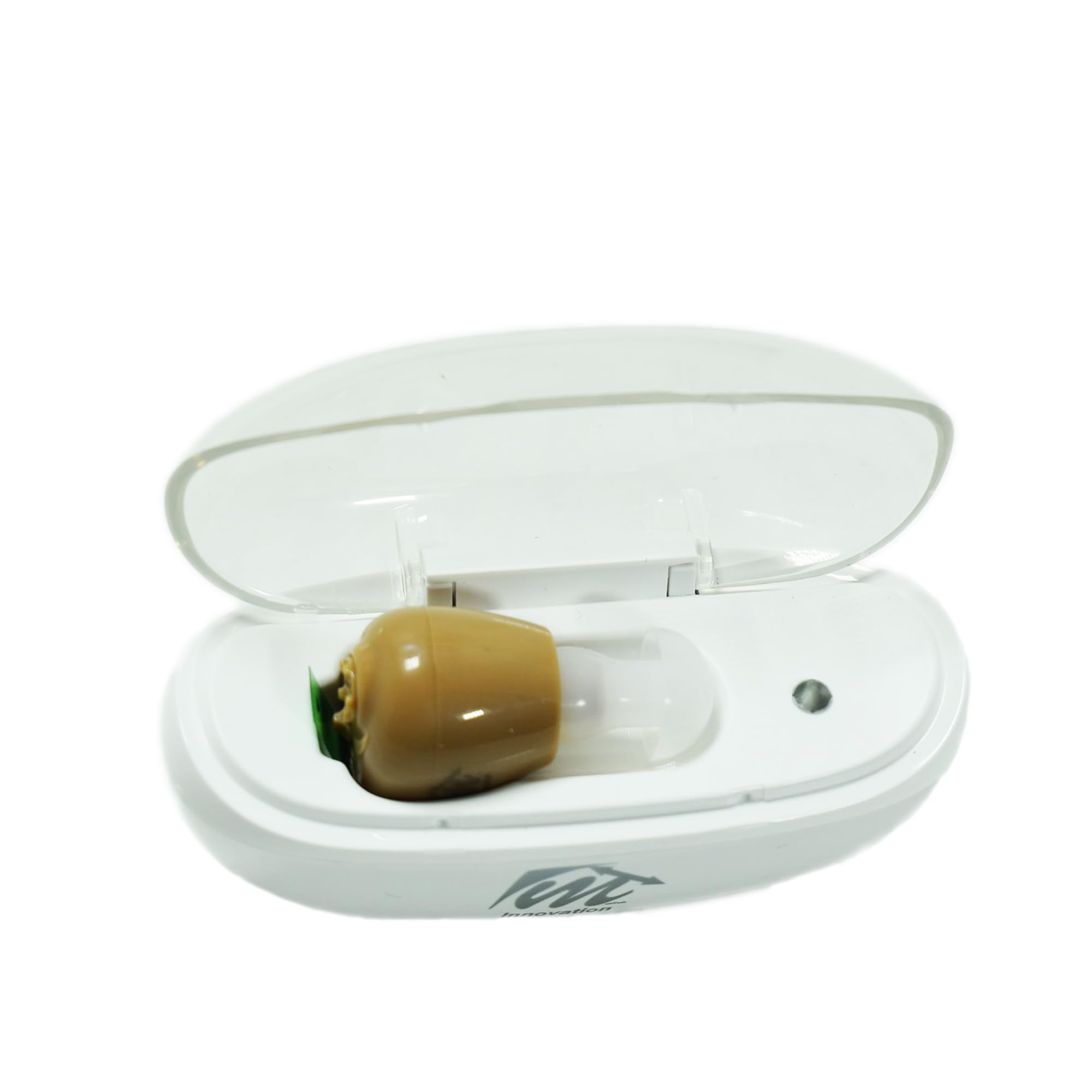 Small Charging Ear Device Amplifier Easy operate comfortable Invisible Mini Rechargeable G12X Listening Device CIC Hearing Aid (Beige) (B0CC96GWQW) Amazon Price History, Amazon Price Tracker