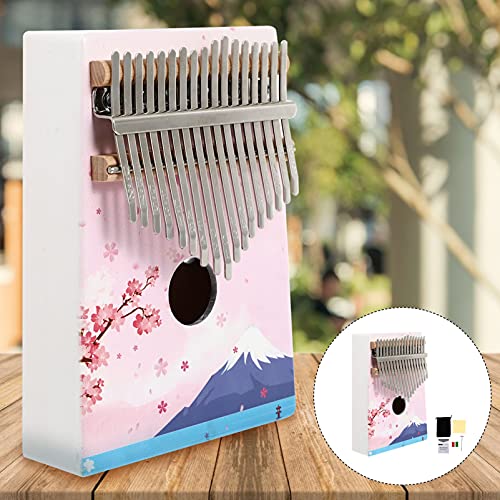 Generic Thumb Piano 17 Toetsen Vinger Piano Draagbare Muziekinstrument Kids Volwassenen Beginners Muziek Instrument - Image 7