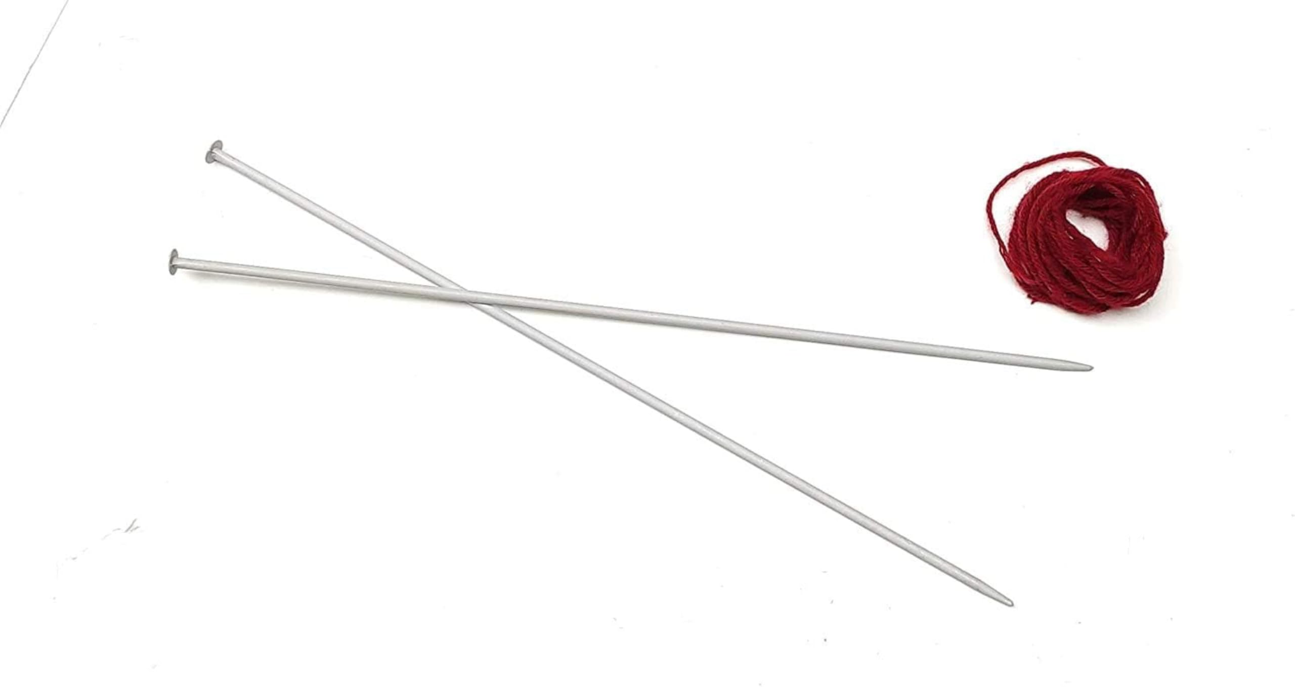 Biipretty Aluminium Knitting Needle - No 12 Dia - 2.75 Mm, Length - 35Cm, Knitting Needle for Making Woolen Artefacts Sweaters, Woolen Toys, Pakki Salai (Pair of 2)-image-29