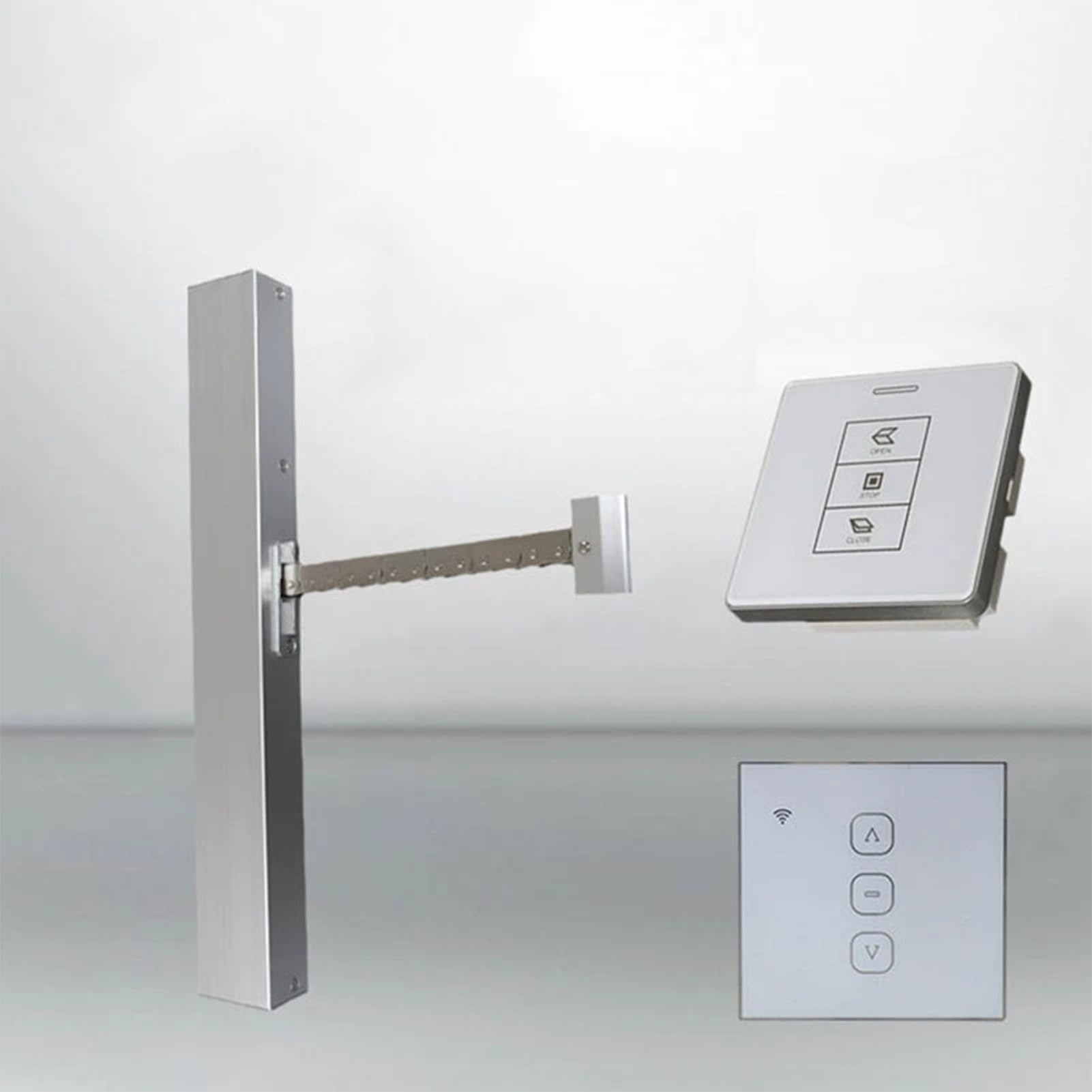 Elektrischer Fensteröffner mit Fernbedienung & Regensensor 400 Drehmoment Automatischer Kettenöffner 500mm