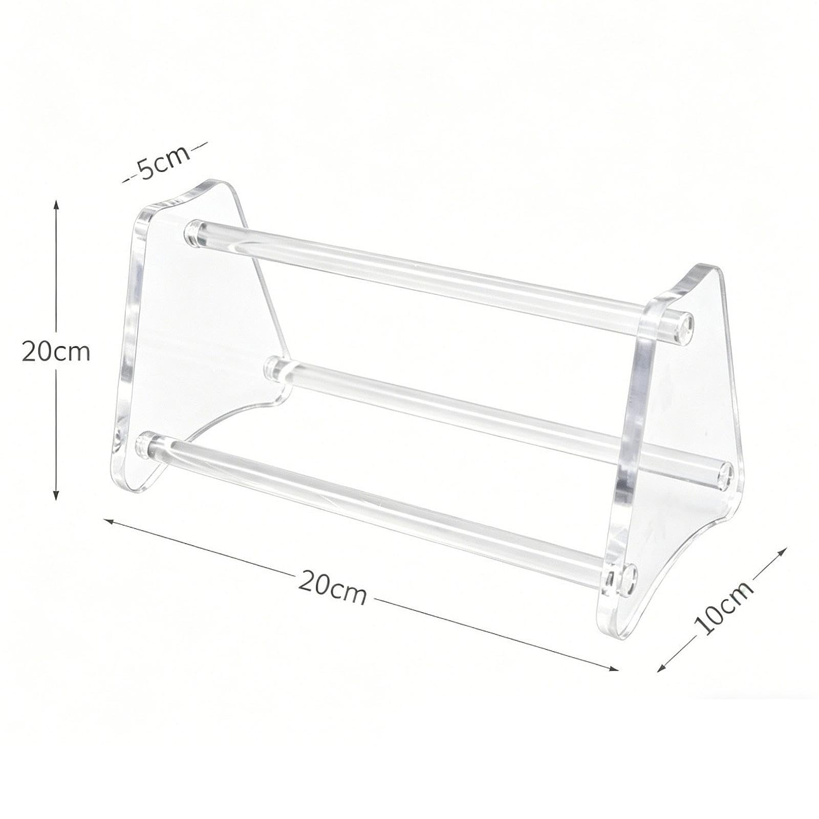Colcolo Halter für kieferorthopädische Zangen, Ständer für Zangen, transparent, praktisch, kompakt, Organizer, Ablage aus Acryl