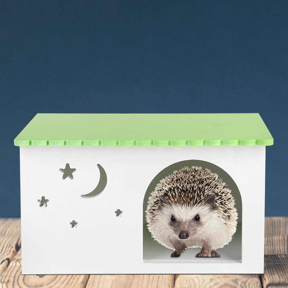 Aging Resistance Pet Cabin, Igelkiste Kaninchenhaus, für Hamster Home Pet Mäuse